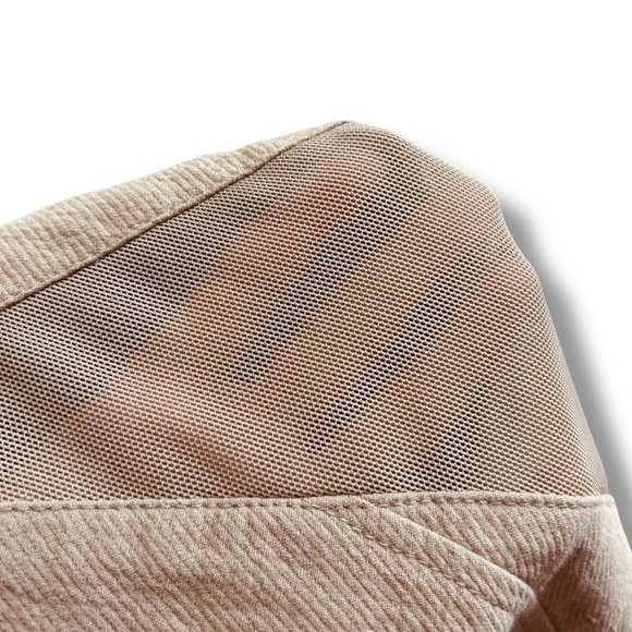 Blank NYC Beige Tan Moto-Style Jacket – Size Large - Picture 5 of 11